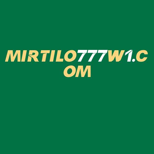 Logo da MIRTILO777W1